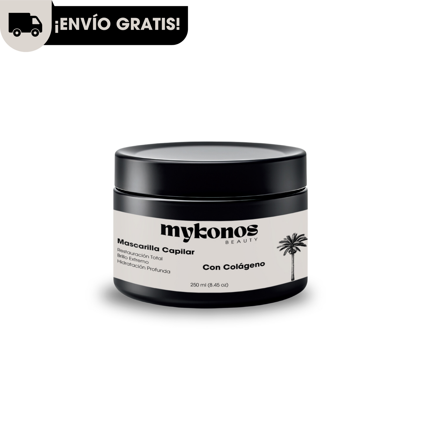 Mascarilla Capilar Restauración Total y Brillo Extremo 250ml