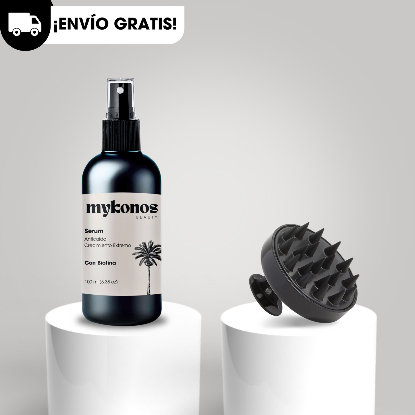 Serum Anticaída y Crecimiento Extremo + Masajeador Capilar